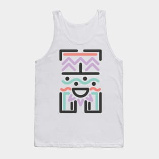 Abstract Tribal Hipster Design Tank Top